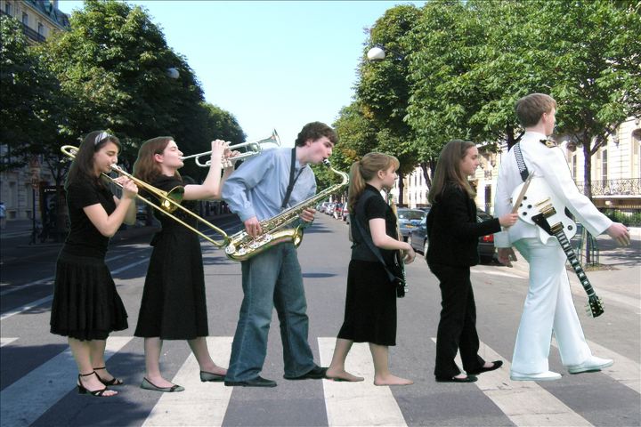 Charlestown Road Album Cover (from left to right) - Stephanie, Claire, James, Nicole, Anna, David