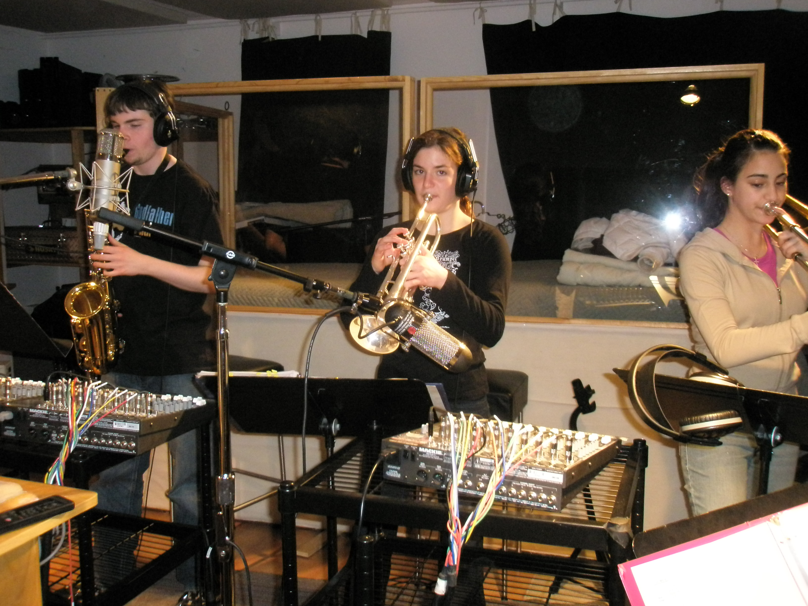 James, Claire, Stephanie