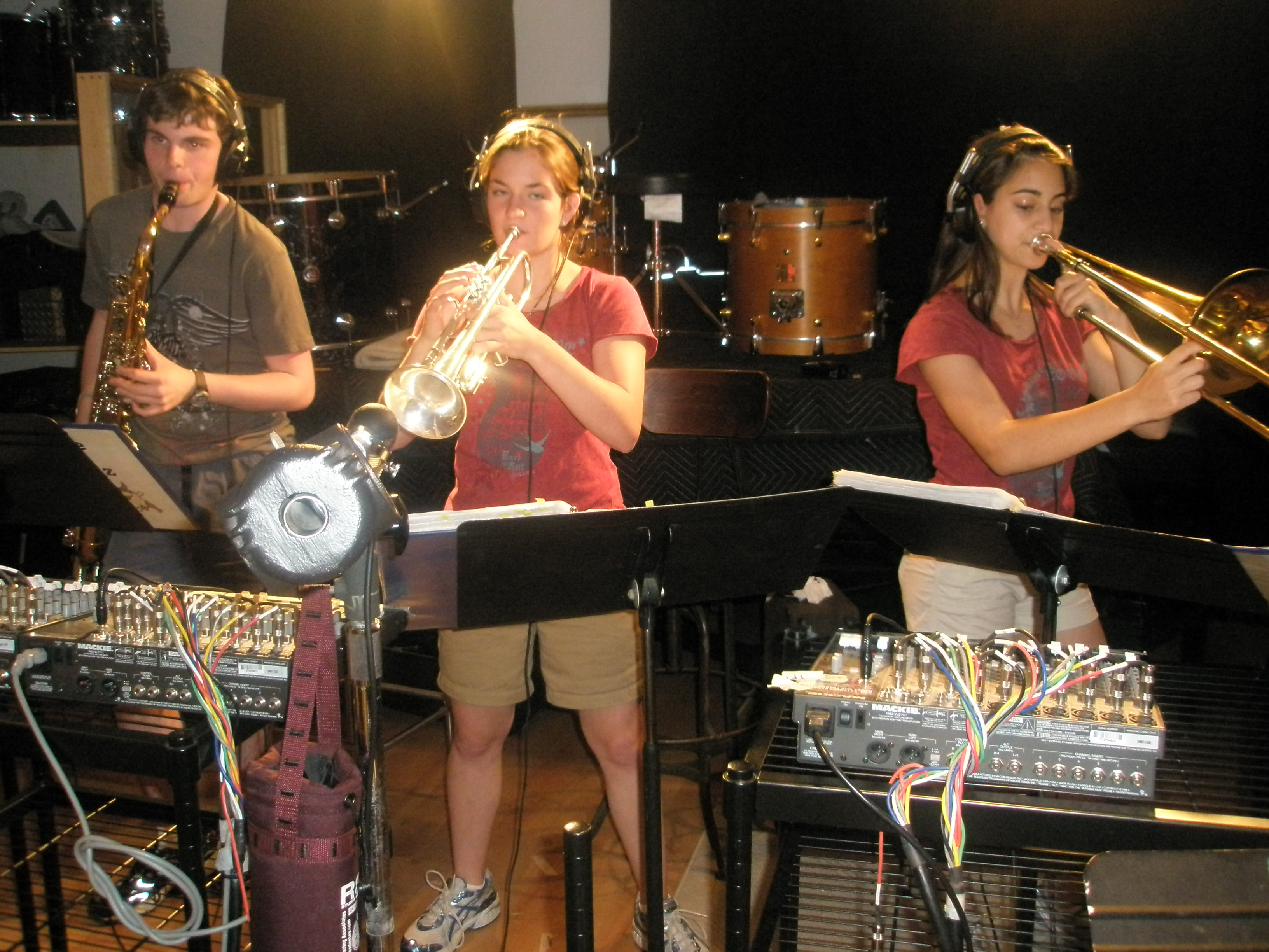 James, Claire, Stephanie