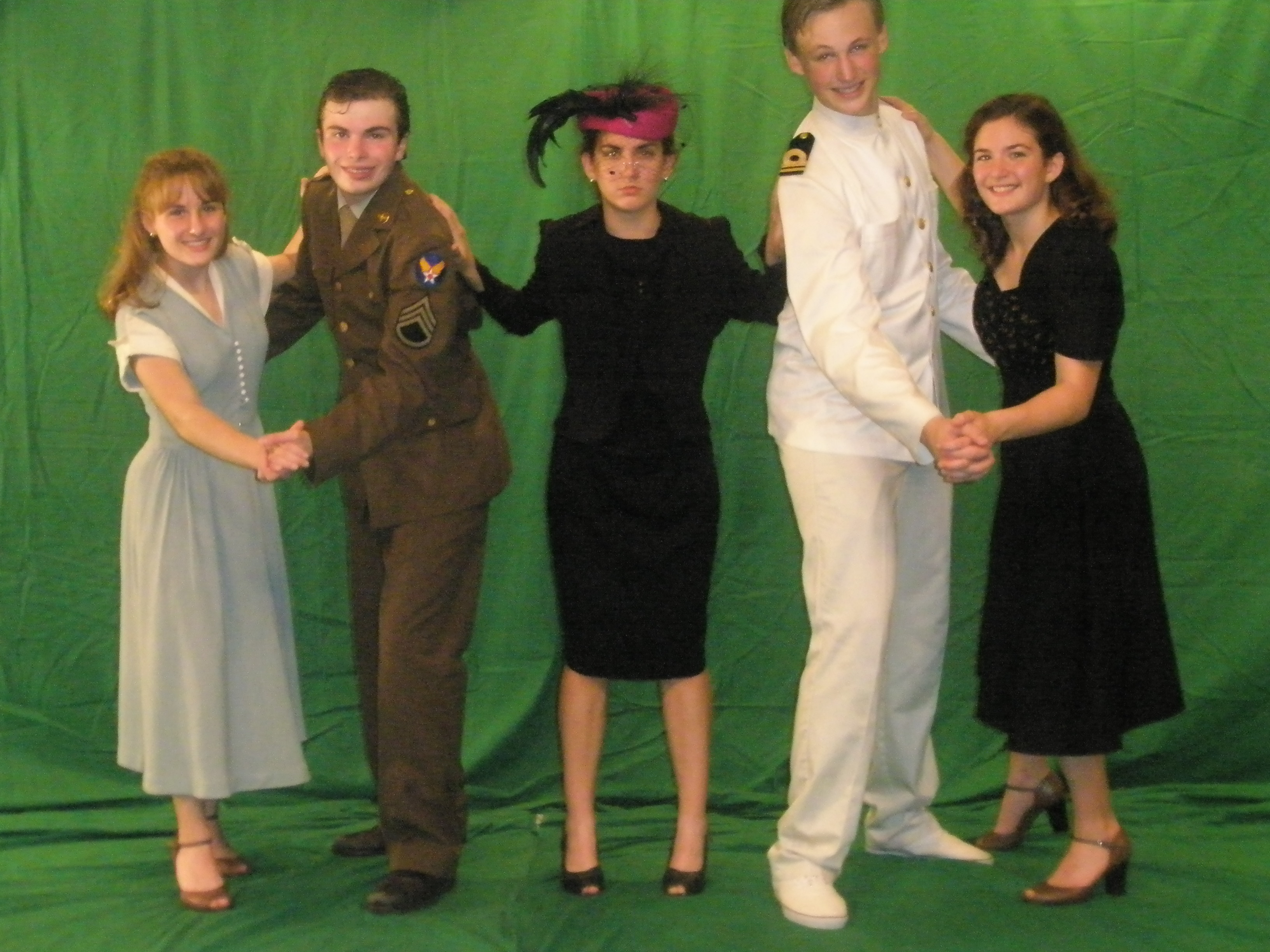 Nicole, James, Anna, David, Claire